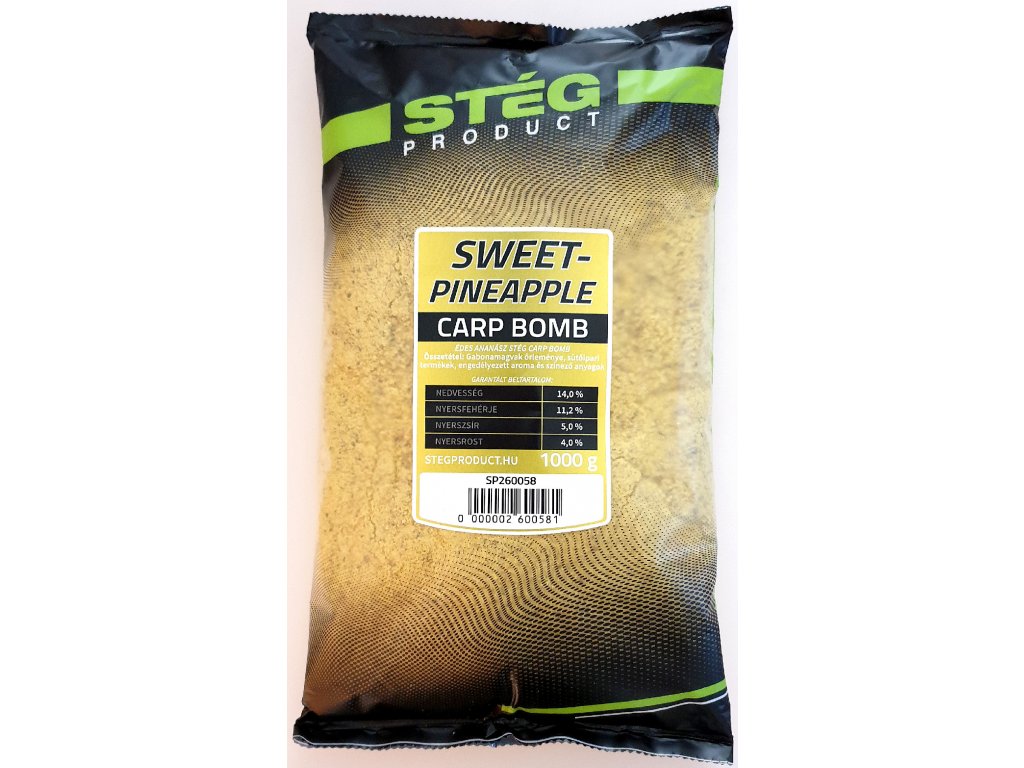 Stég Carp Boom 1kg - SWEET PINEAPPLE