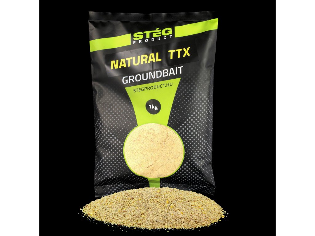 Stég Groundbait 1kg - NATURAL TTX