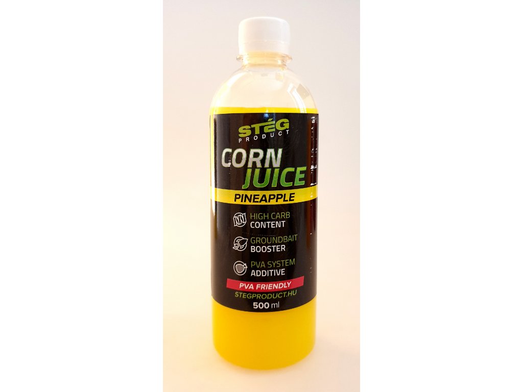 Stég Corn Juice 500ml - PINEAPPLE