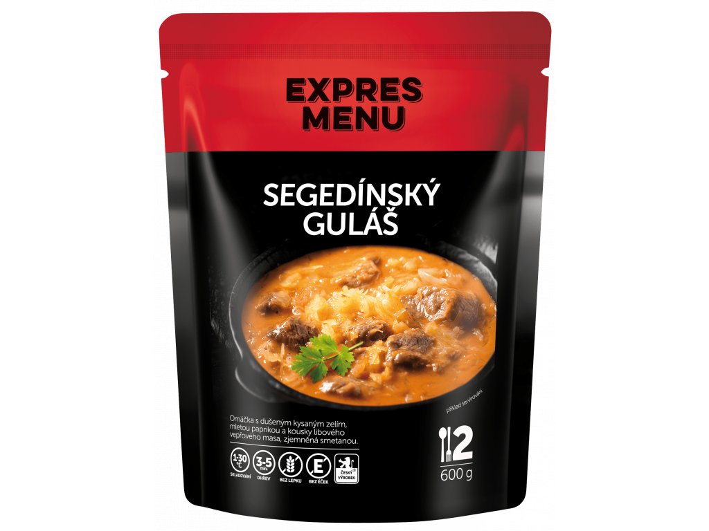 EXPRES MENU - Segedínský guláš 600g (2 porce)