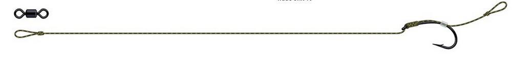 Dam Hotový návazec Tactix Rig Anti-Snag 25lb 16cm vel.8