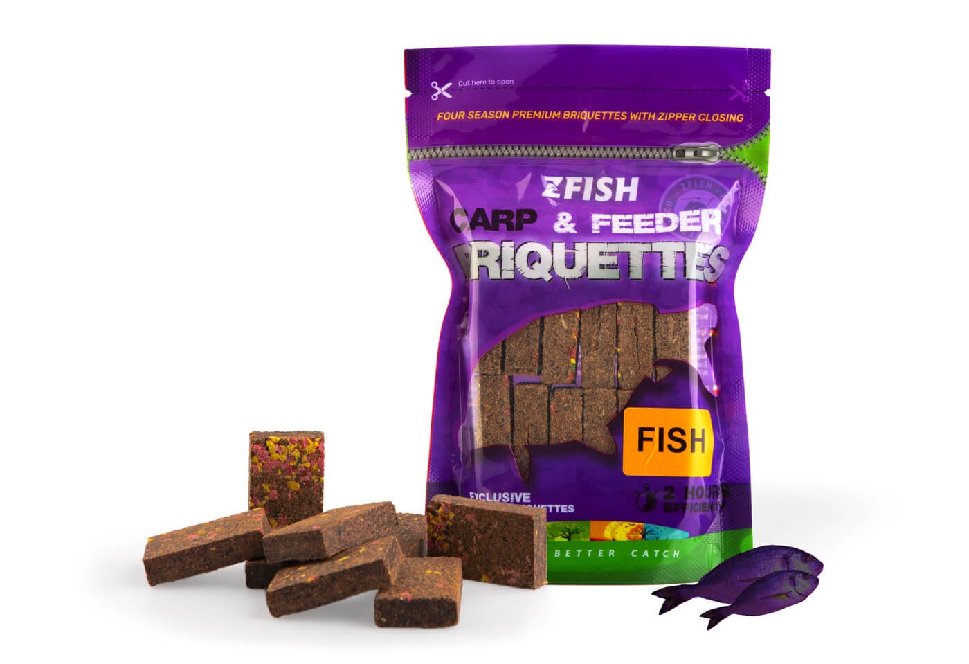 ZFISH ZAKRMOVACÍ BRIKETY FISH 220G
