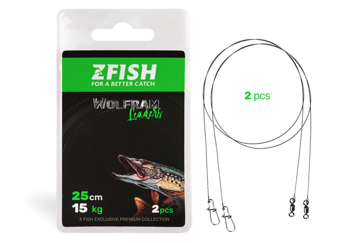 NOVINKA ZFISH LANKO WOLFRAM LEADER - 2KS 20cm/12kg