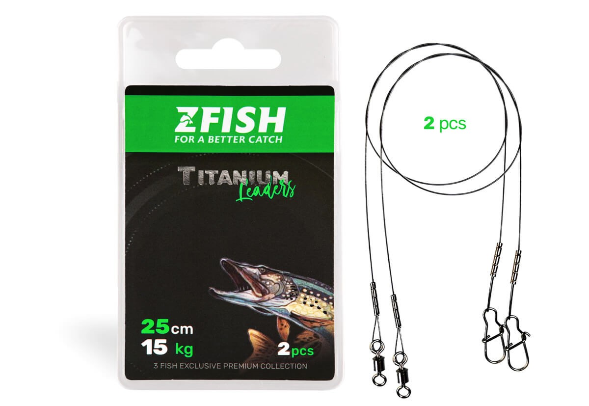 ZFISH LANKO TITANIUM LEADER - 2KS 15cm/7kg