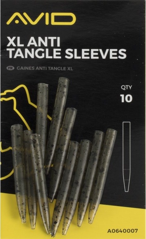 Avid Carp Gumový Převlek Outline XL Anti Tangle Sleeves 10Ks