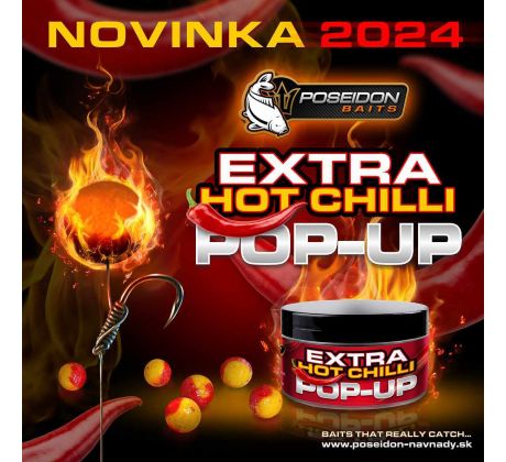 Poseidon Hot&Sweet wafters soluble 10mm - jahoda&Chilli