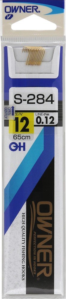 návazec Owner S-284,háček č.10,vlasec 0.14mm (9ks)