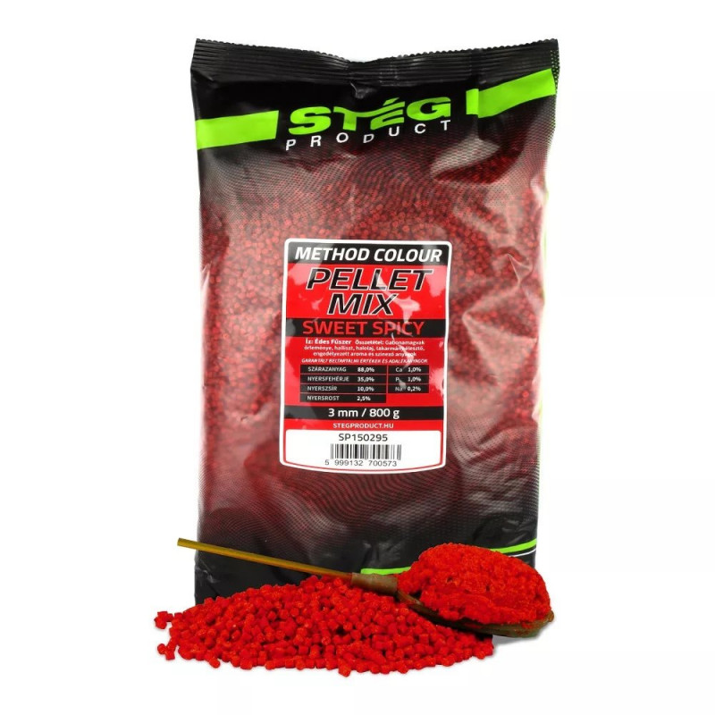 Stég Pellet mix 3mm 800g - Sweet Spicy