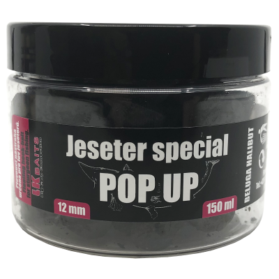 LK Baits Pop Up Pellets Jeseter Special Beluga Halibut 12mm 150ml