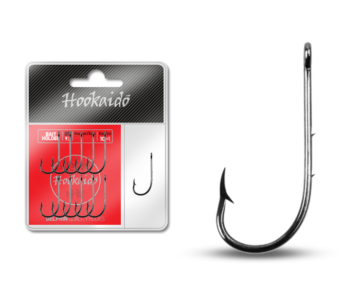 Háček Delphin HKD BAITHOLDER ring / 10+1ks Varianta: BN/4