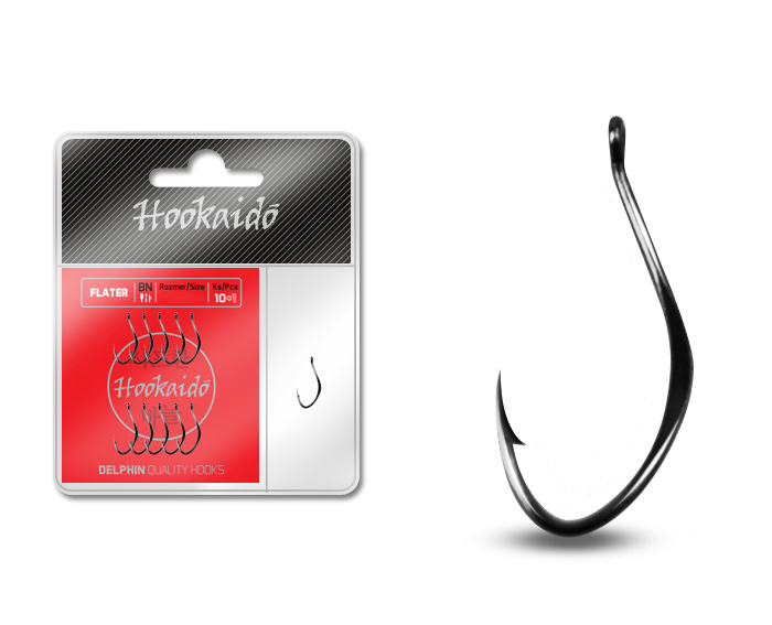 Háček Delphin HKD FLATER ring / 10+1ks Varianta: BN/8