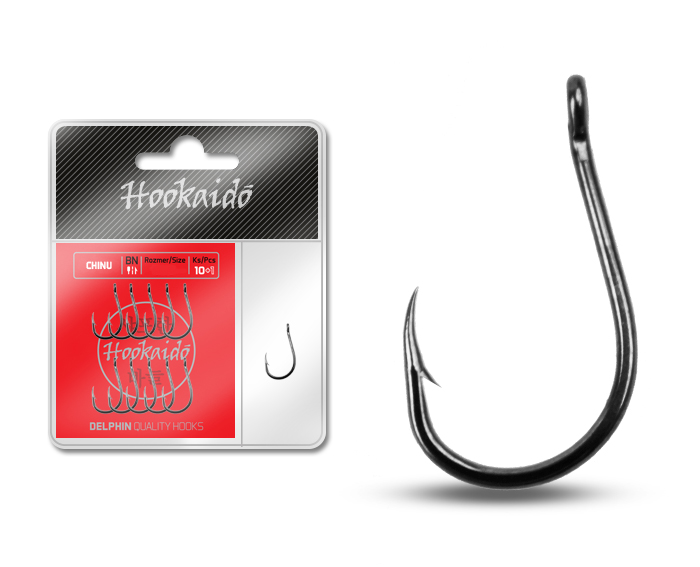 Háček Delphin HKD CHINU ring / 10+1ks Varianta: BN/4