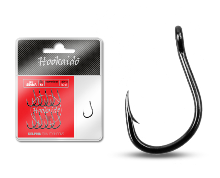 Háček Delphin HKD 4xISEAMA ring/ 10+1ks Varianta: BN/8