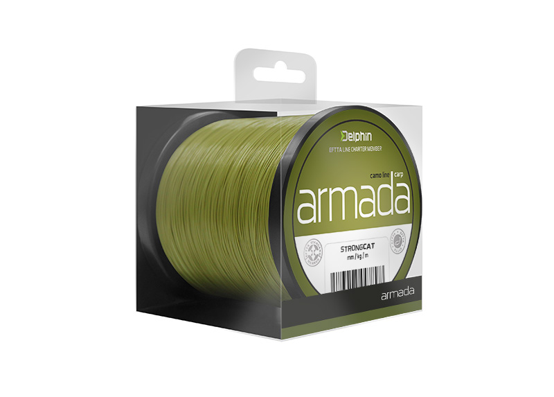 Delphin ARMADA CARP Varianta: 300m/kamufláž-0,28mm 13lbs