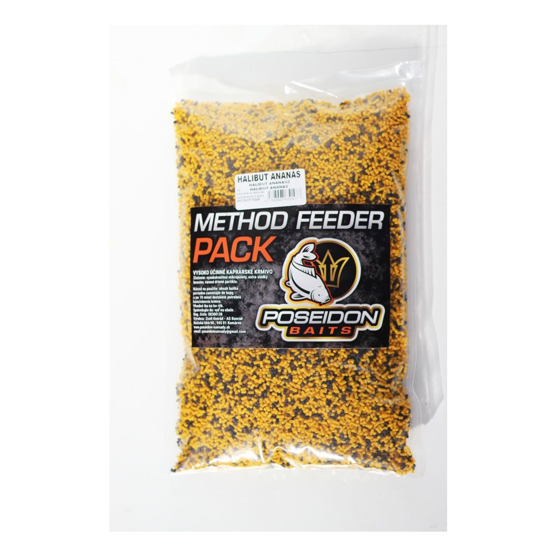 Method Feeder set 800g + 200ml booster Chuť: Halibut/Ananas