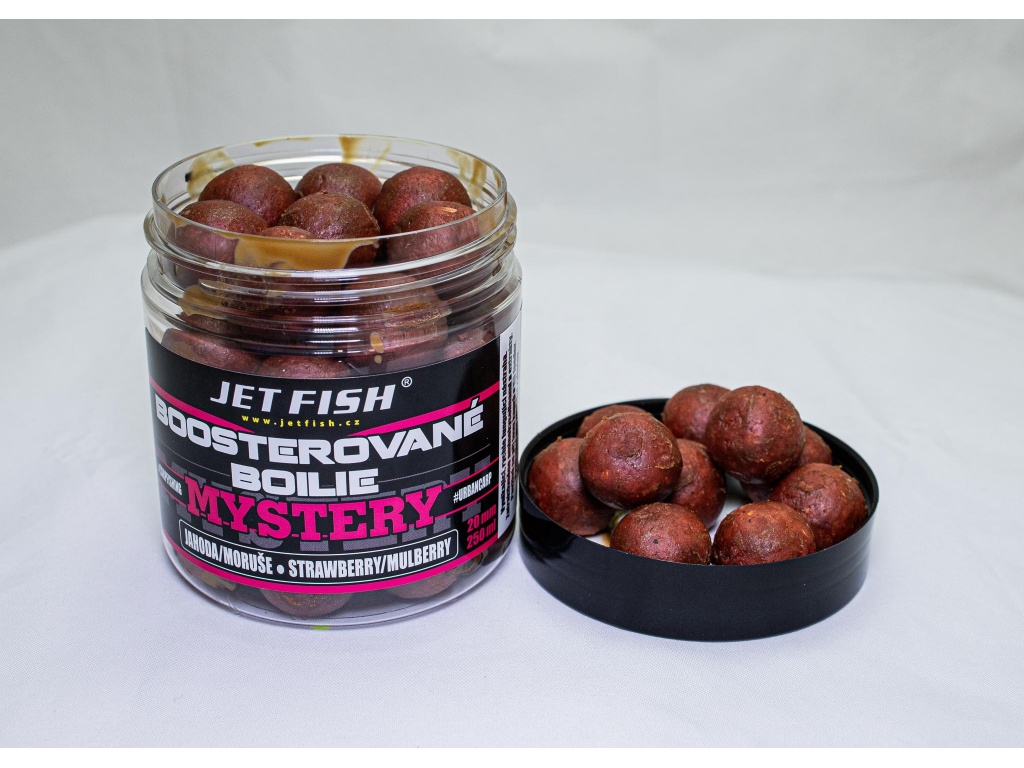 Jet Fish Mystery Boosterované Boilie 250ml Chuť: Krill/Krab, Průměr: 20mm
