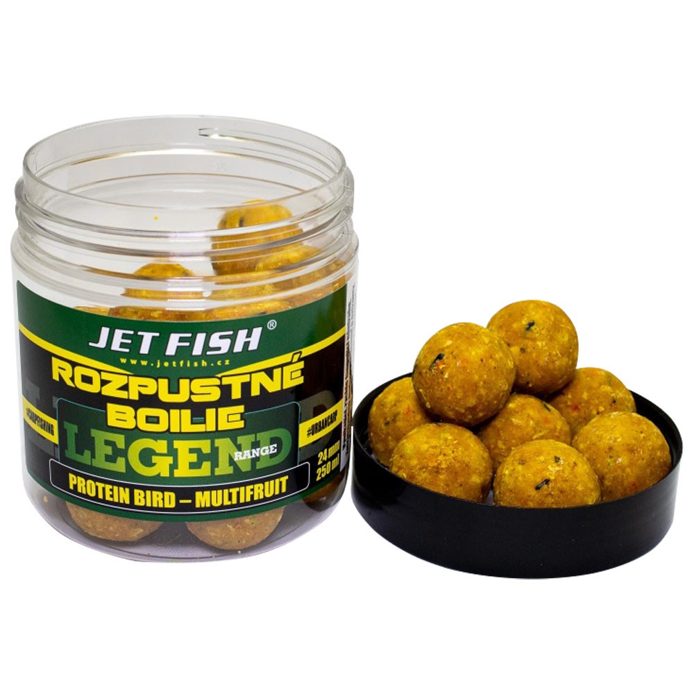 Jet Fish Rozpustné Boilie Legend Range 250ml 24mm Chuť: Biokrill