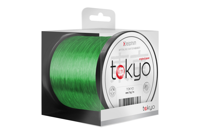 Monofil Delphin TOKYO / fluo zelený Varianta: 0,261mm 12lbs 300m