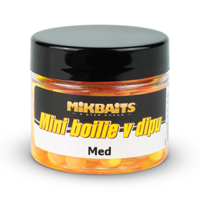 Mikbaits Mini boilie v dipu 50ml Chuť: Pikantní Švestka