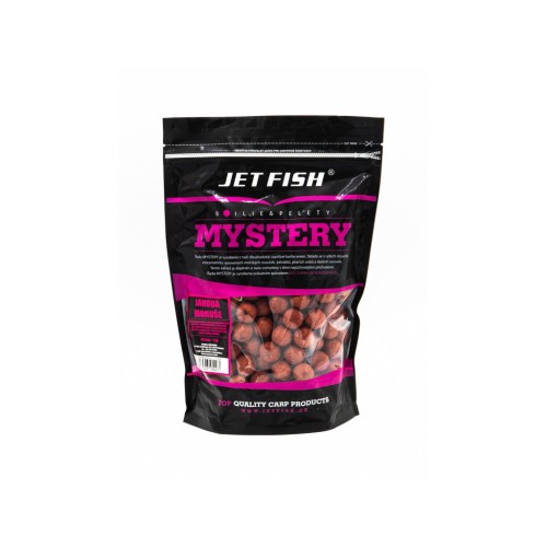 Jet Fish Mystery Boilie 1kg 20mm Chuť : Jahoda/Moruše Chuť: Krill/Krab