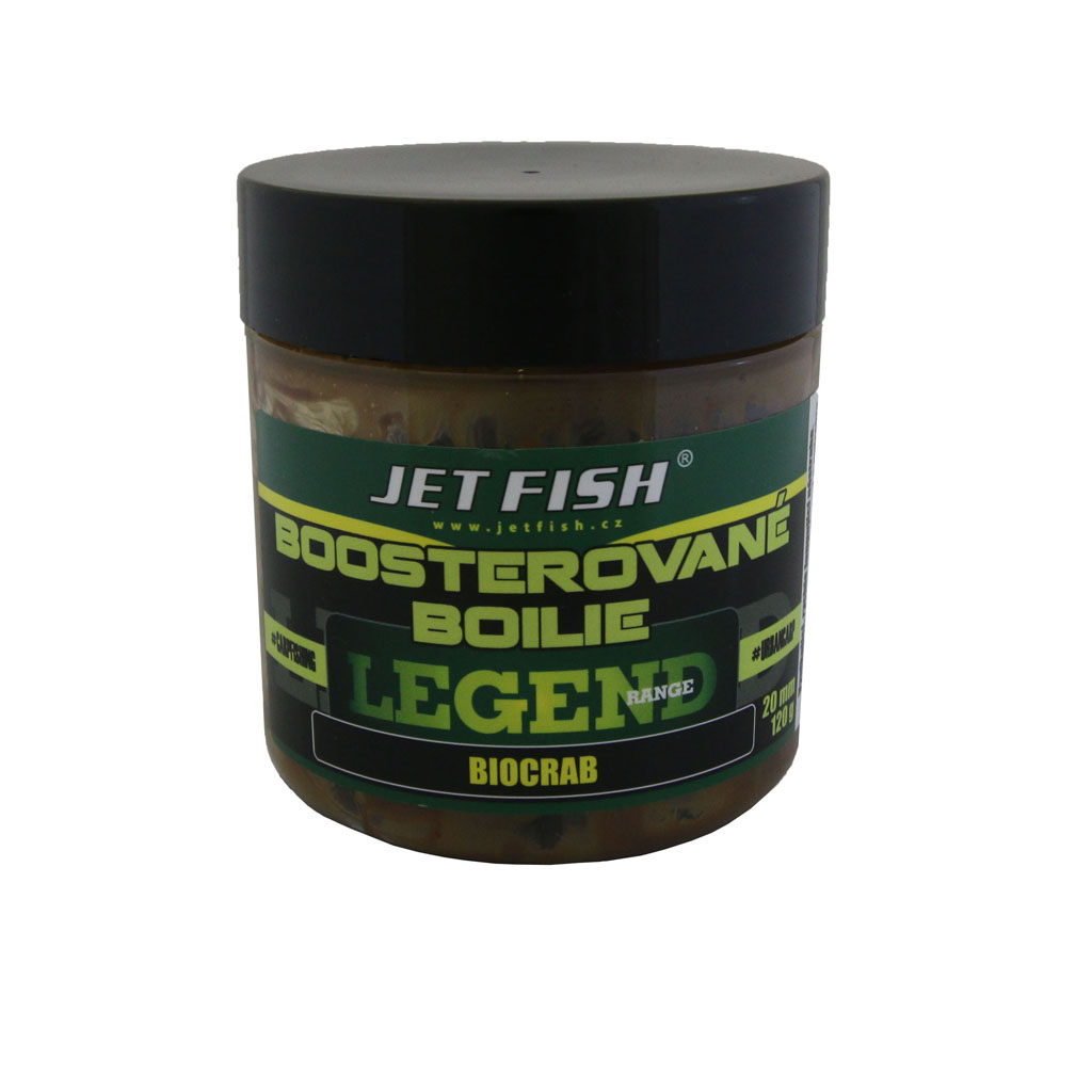 Jet Fish Legend Range Boosterované Boilie 120g 20mm - BIOCRAB