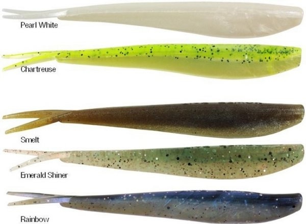 Berkley Nástraha gumová - Minnow 8cm 3in Emerald Shiner 15ks
