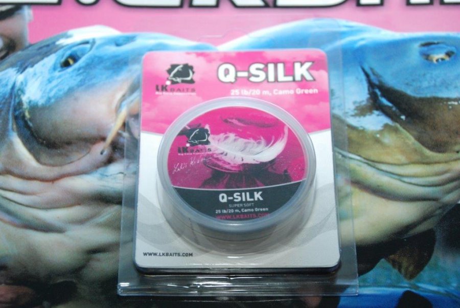 Lk baits Q-SILK Camo Brown 25 lb 20m