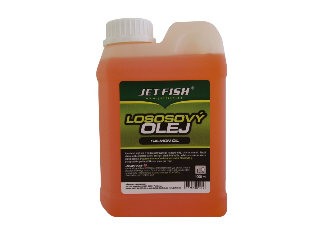 Jet Fish Tekutá potrava 1L Lososový olej