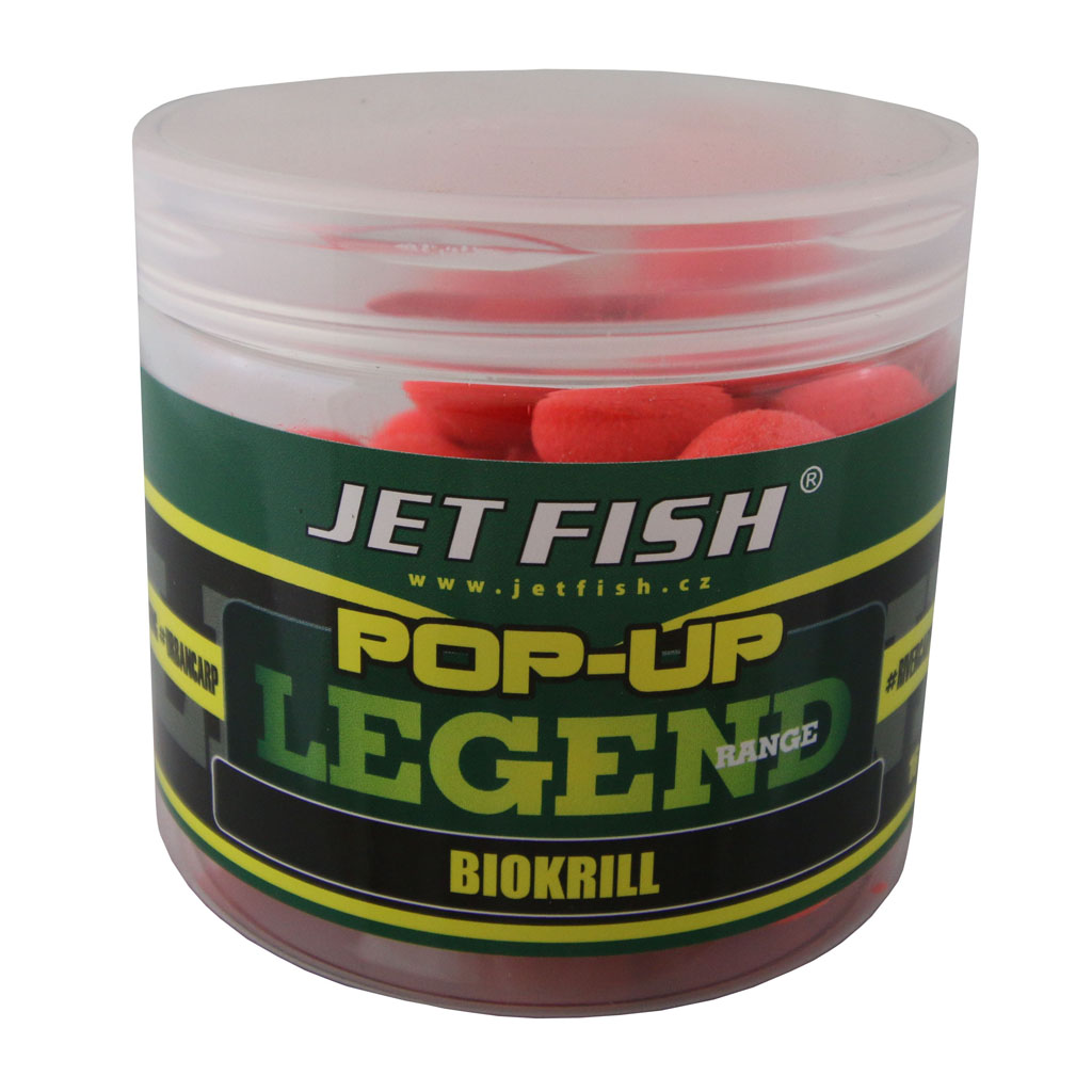 Jet Fish Pop-Up boilies Legend Range 60g 16mm Biokrill