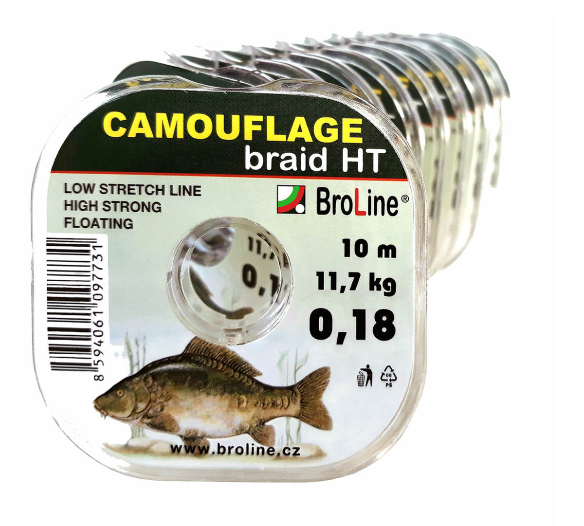 broline camouflage 0,16mm 10m