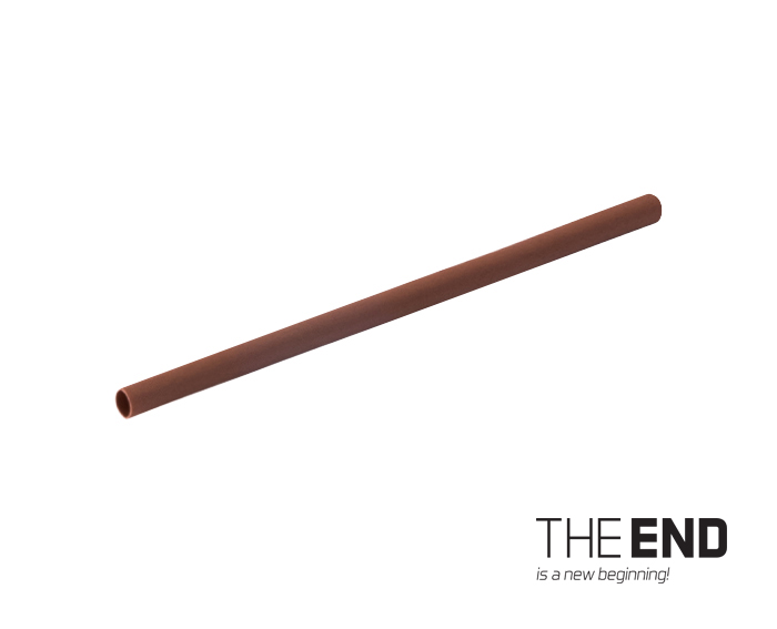 Smršťovací bužírka THE END / 50ks 1,6x43mm