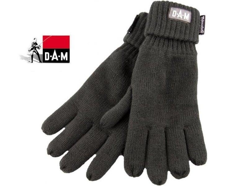 D.A.M Rukavice pletené L zelené