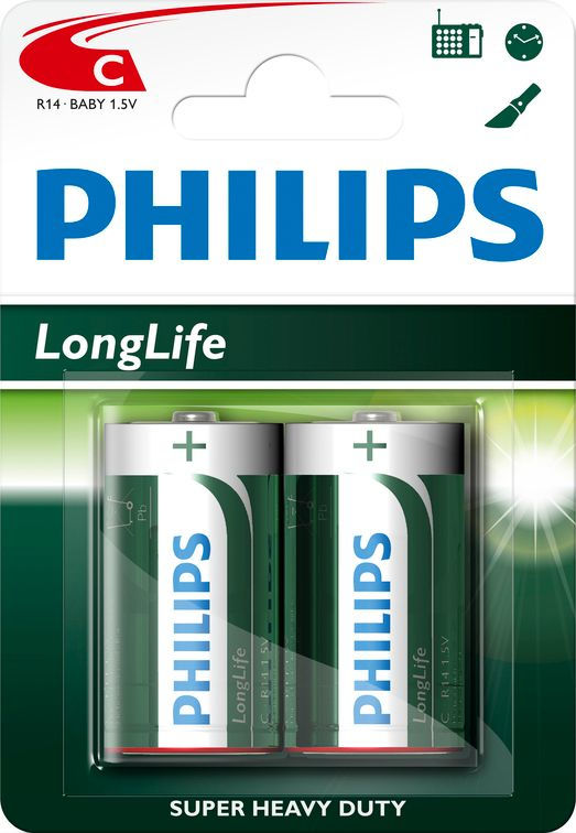 Baterie PHILIPS LONGlife malé mono