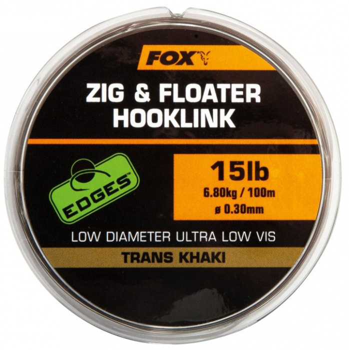Fox Zig a Floaler Hooklink 100m 12lb - Plovoucí vlasec 100 m 5,44 kg