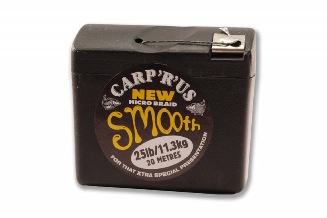 CARP ́R ́US Smooth Braid - 25lb, 20m - Návazcová šňůrka