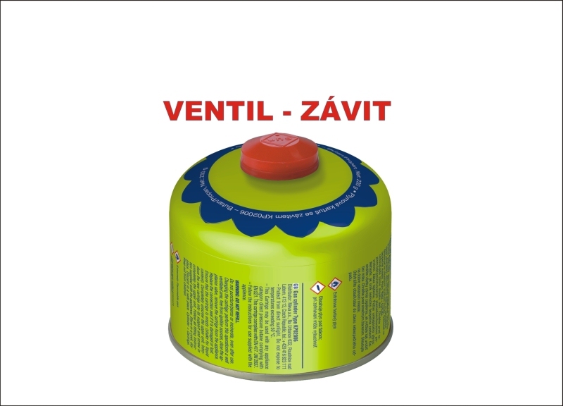 Kartuše na závit 230g MEVA
