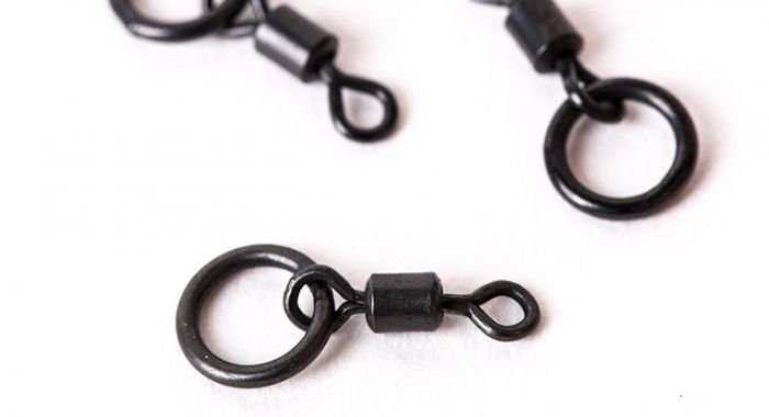 Kevin Nash Obratlík Micro Rig Ring Swivel, 10ks
