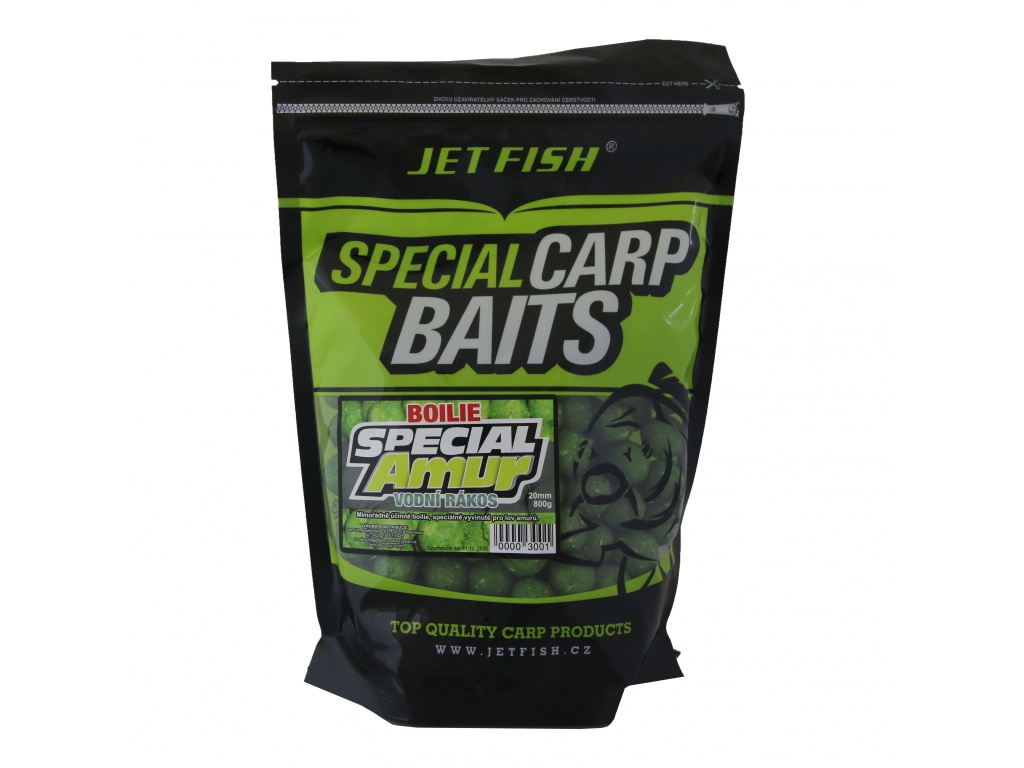 Jet Fish Special Amur Boilie 800g 20mm - VODNÍ RÁKOS