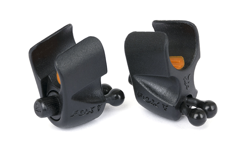 Fox klip na vlasec Black Label Adjustable Rod Clip