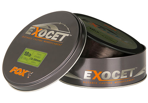 Fox Exocet Mono Trans Khaki - 0.350mm 18lbs / 8.18kgs