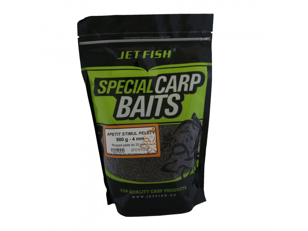 JetFish Pelety 900g 4mm - APETIT STIMUL