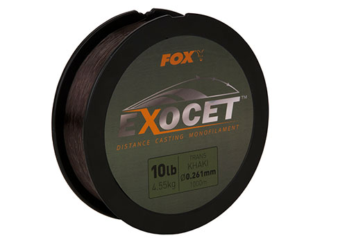 Fox Exocet Mono Trans Khaki 10lbs 1000m