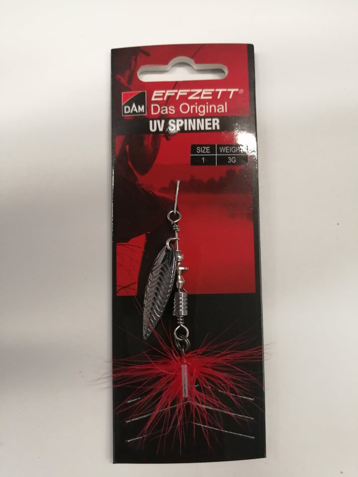 Effzett UV Spinner 3g / 1 / Gun Smoke