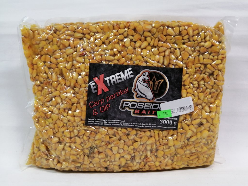 Poseidon Vařená Kukuřice v Dipu 3kg - Natur