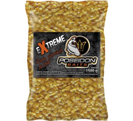 Poseidon Vařený Partikl Kukuřice, konopí, tygří ořech 3000g