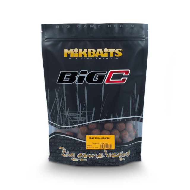 Mikbaits BiG boilie 1kg - BigC Cheeseburger 20mm