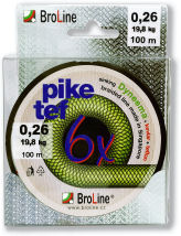 Broline Pike-Tef 6x 0,26mm 10m