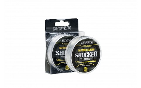 Mivardi Shocker Tapered Leader 0.30-0.47 mm 5x12 m