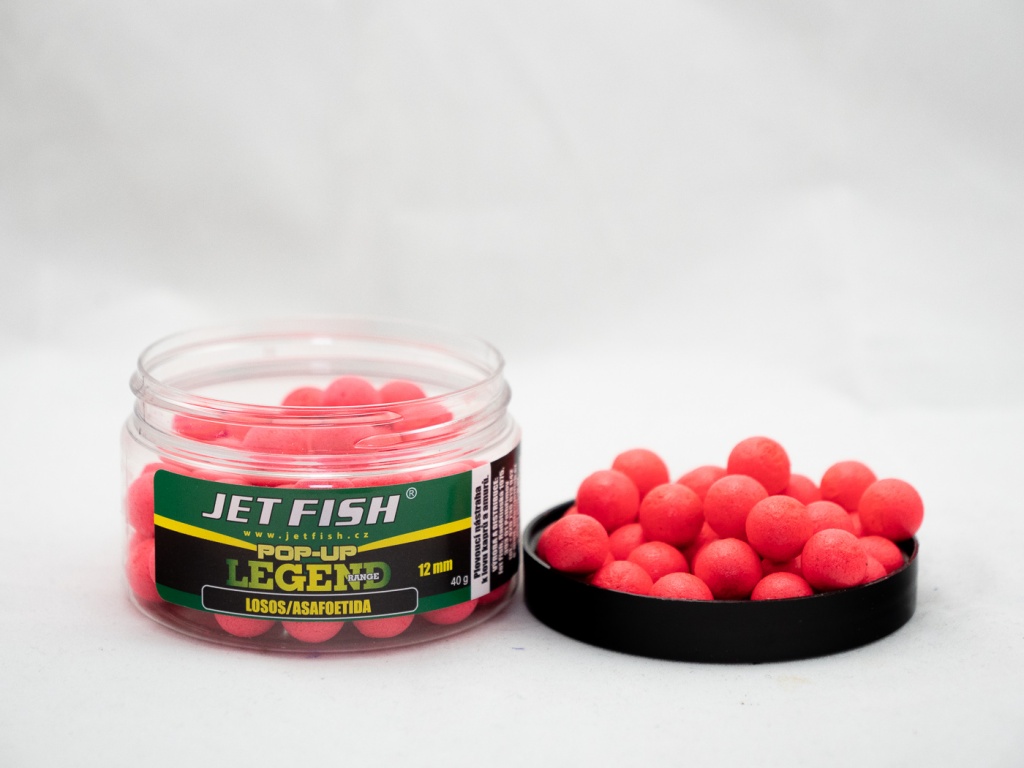 Jet Fish Plovoucí Boilie Pop Up Legend Range 40g 12mm Rak