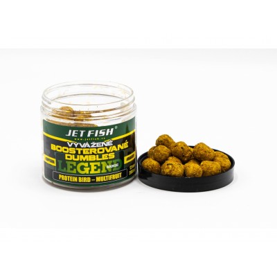 Jet Fish Vyvážené Boosterované Dumbles Legend Range 200ml 12mm Multifruit